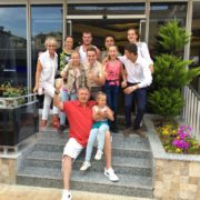 Kunden mit Team